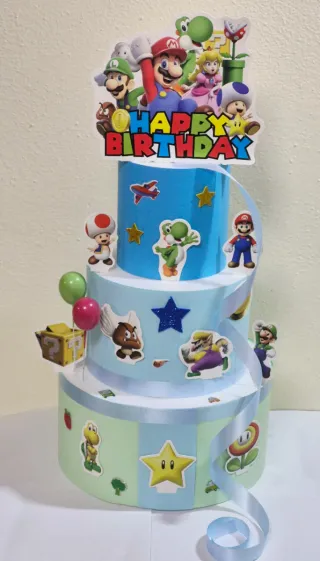 Torta decorativa Super Mario