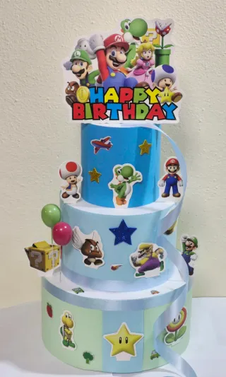 Torta decorativa Super Mario