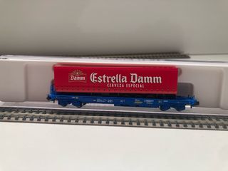 Vagón Plataforma Renfe N Estrella Damm