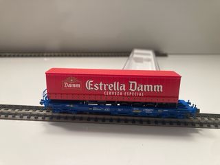 Vagón Plataforma Renfe N Estrella Damm