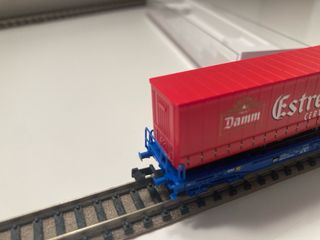 Vagón Plataforma Renfe N Estrella Damm