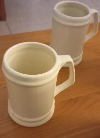 Bicchieri in ceramica per birra - Set Vintage