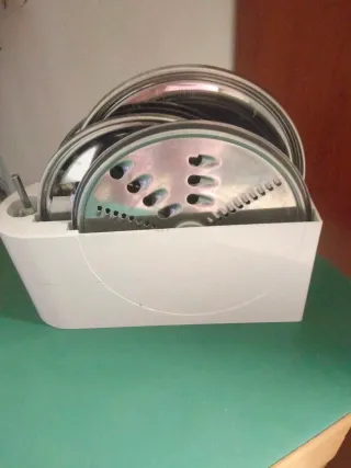 Set 5 lame acciaio inox Braun K3000 con contenitor