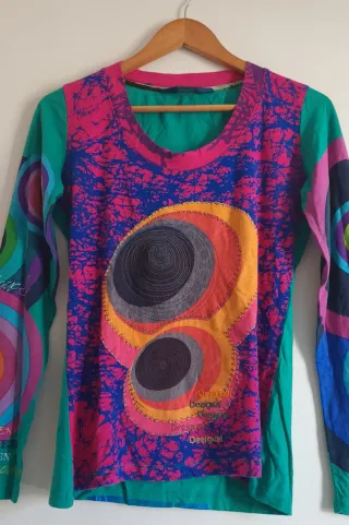 Camiseta Desigual Mujer Retro