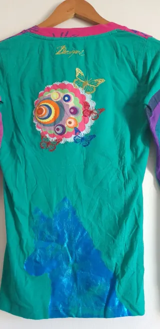 Camiseta Desigual Mujer Retro