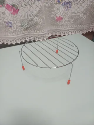 Plato microondas y rejilla para grill