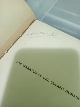 Libro Las Maravillas del Cuerpo Humano 1930