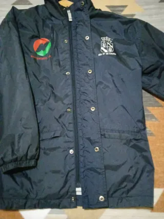 Dos impermeables unisex azul