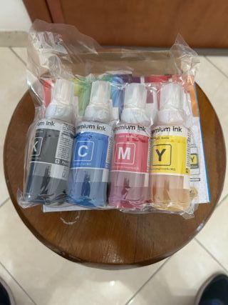 Botella de tinta genérica para impresoras