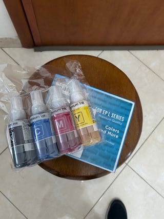 Botella de tinta genérica para impresoras