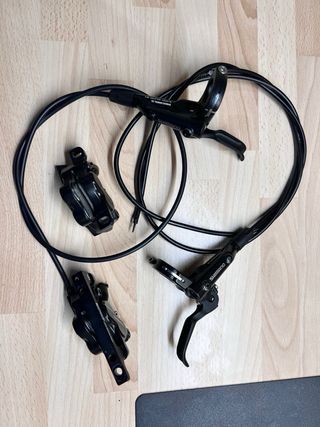 Frenos Shimano MT520 4 pistones