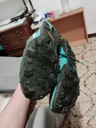 Zapatillas SCARPA Lakeblue Lime Talla 45.5