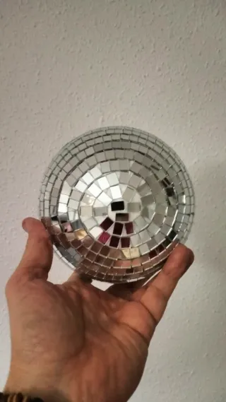 Bola Decorativa Grande Plata