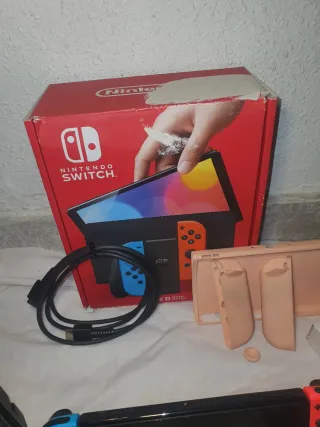 Nintendo Switch OLED Blu/Rosso