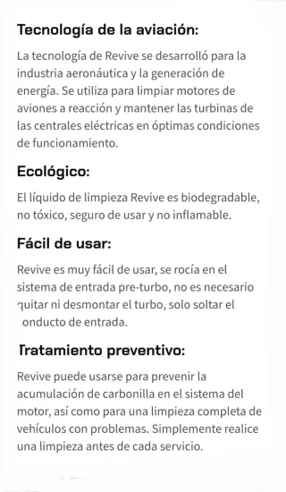 Revive Turbo Cleaner con pulverizador