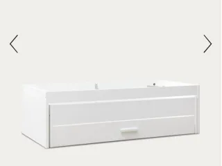 Cama nido con cajón (incl. colchones y somieres)