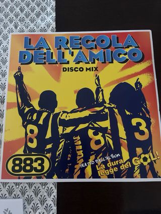 883 - La Regola Dell'Amico Vinile Blu