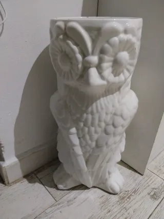 Paragüero Vintage Cerámica Búho