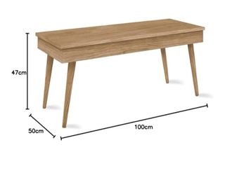Mesa elevable madera estilo nórdico