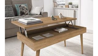 Mesa elevable madera estilo nórdico