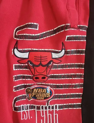 Calças vintage Mitchell & Ness Chicago Bulls 1996
