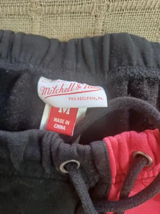 Calças vintage Mitchell & Ness Chicago Bulls 1996