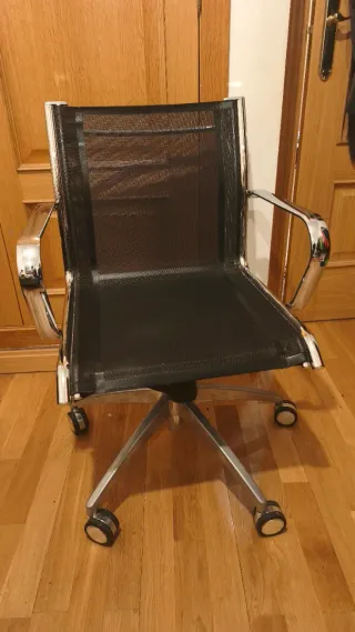 Silla de oficina moderna Nylon/Metal