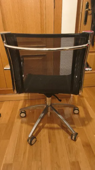 Silla de oficina moderna Nylon/Metal