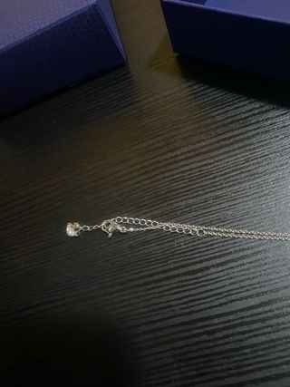 Collana Swarovski Argento e Bianco