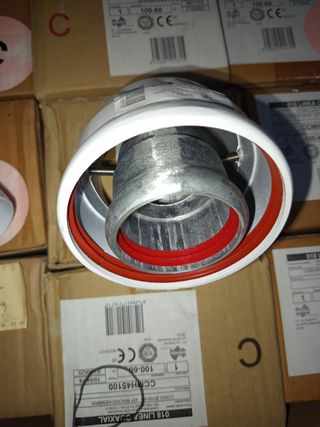 Codo 45° 60/100 M-H Caldera o Calentadores