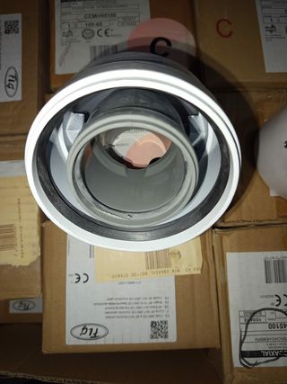 Codo 45° 60/100 M-H Caldera o Calentadores