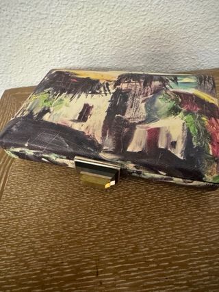 Bolso de fiesta estampado