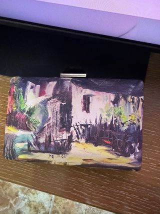 Bolso de fiesta estampado