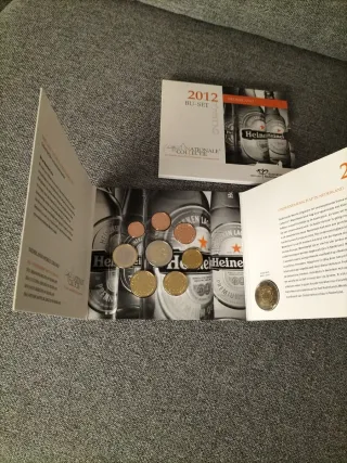 Cartera Euro Holanda 2012 Heineken euro set