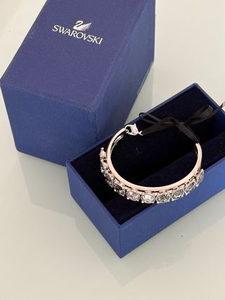 Pulsera Swarovski rígida cristales