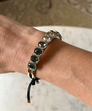 Pulsera Swarovski rígida cristales