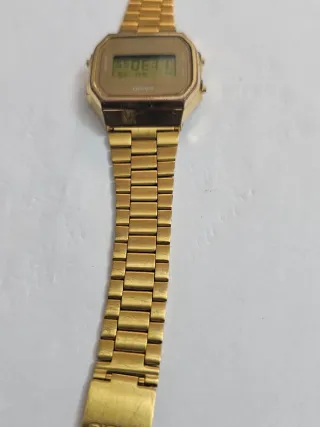 Reloj Casio A168 Dorado