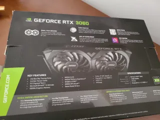 Tarjeta Gráfica MSI RTX 3060 12GB