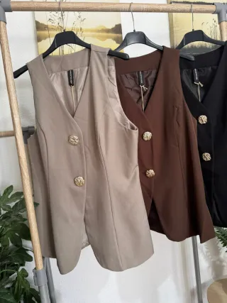 Conjunto 2 piezas chaleco y pantalón