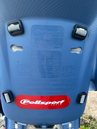 Silla portabebés Polisport para bicicleta