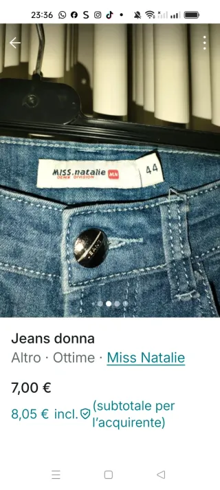 Jeans donna Miss Natalie
