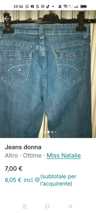 Jeans donna Miss Natalie
