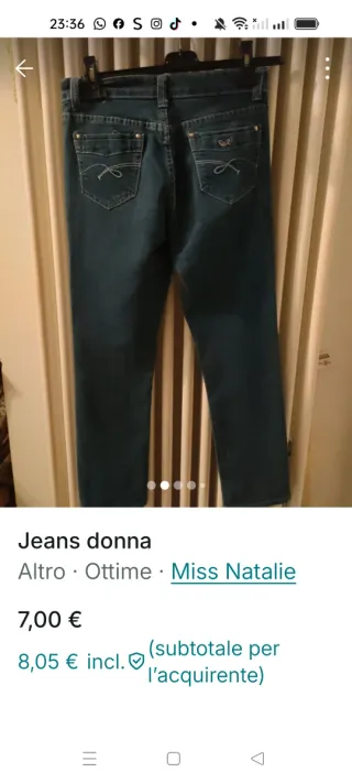 Jeans donna Miss Natalie