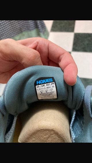 Zapatillas Hoka Clifton 8 Gris Naranja Talla 462/3