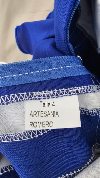 Traje Flamenca Niña Talla 4