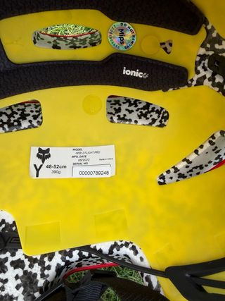 Casco infantil Fox rojo