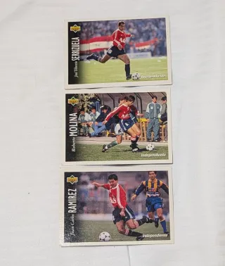 24 figurine Independiente Argentina el Rojo