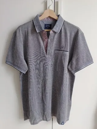 Polo gris Rever Mile XL – Regular Fit