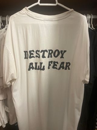 Camiseta Grimey con estampado de llamas