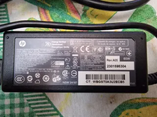 Adaptador Cargador HP 65W 18.5V
